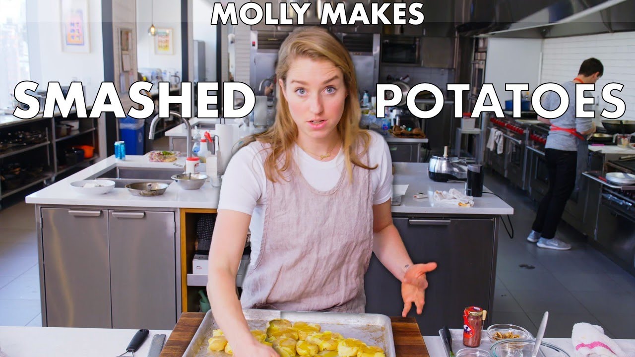 Molly Makes Crispy Smashed Potatoes From the Test Kitchen