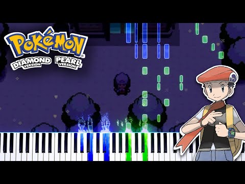 Snowpoint City - Pokémon Diamond and Pearl (Piano Tutorial)