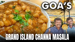 கோவாவின் கிராண்ட் ஐலேண்ட் 🌊  - சென்னா மசாலா ரெசிபி💥 | Channa Masala Gravy - Goa Grand Island Recipe