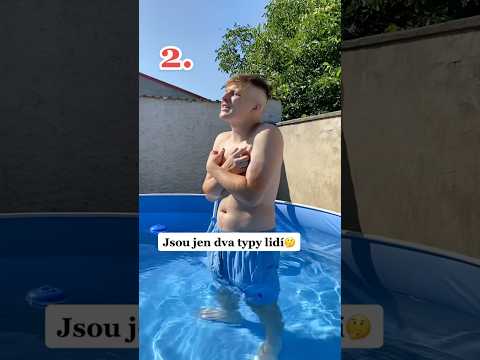 TYPY LIDÍ V BAZÉNU!🤔🌊 #viralvideo #funny #vtip #comedy #trending #shorts #foryou #jokes #summer