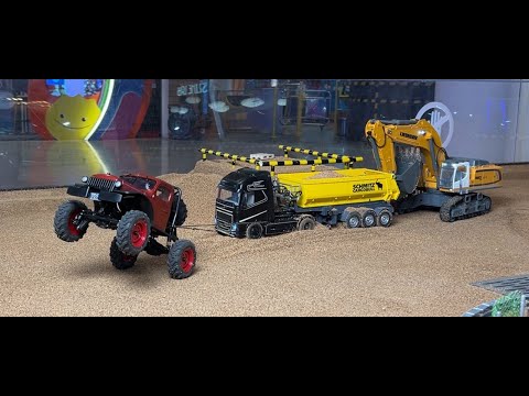 RC Truck Stuck in mud 🚧