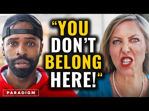 White Woman Blocks Black Man From Entering His OWN Home