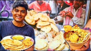 Varanasi Street Top Rated Cheapest Food Under 50 Rupees Only | Banaras Food Vlogs