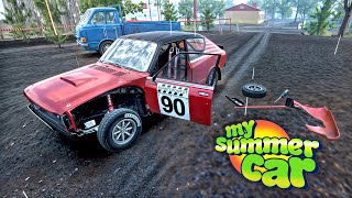 Apesar do ACIDENTE, não vou DESISTIR! - My Summer Car NOVA ERA #85
