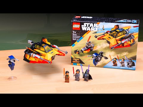 LEGO Star Wars Force Burner Snowspeeder REVIEW | Set 75414