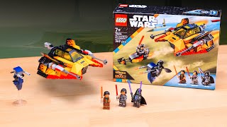 LEGO Star Wars Force Burner Snowspeeder REVIEW | Set 75414