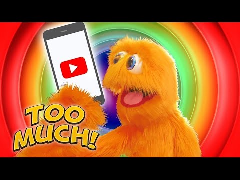 Fuzzy watches TOO MUCH YOUTUBE and won't play outside!!!! Learning Videos For Toddlers