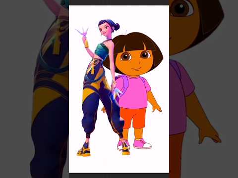 zoey x dora #shorts #art #drawing #zoey #dora