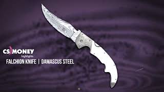 Falchion Knife Damascus Steel Gameplay