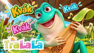 NOVÉ 📣 Kvák, kvák – Žabák zpívá 🐸🐶 Jak dělají zvířátka? - TraLaLa Česky