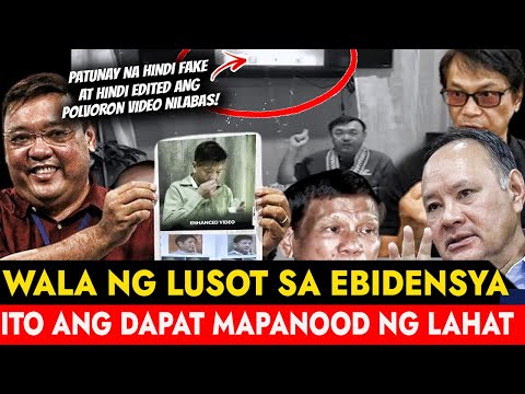 KAKAPASOK LANG Naku Lag0t! Harry Roque Ebidensya na TOTOO ang POLVORON Video NILABAS PBBM DUTERTE