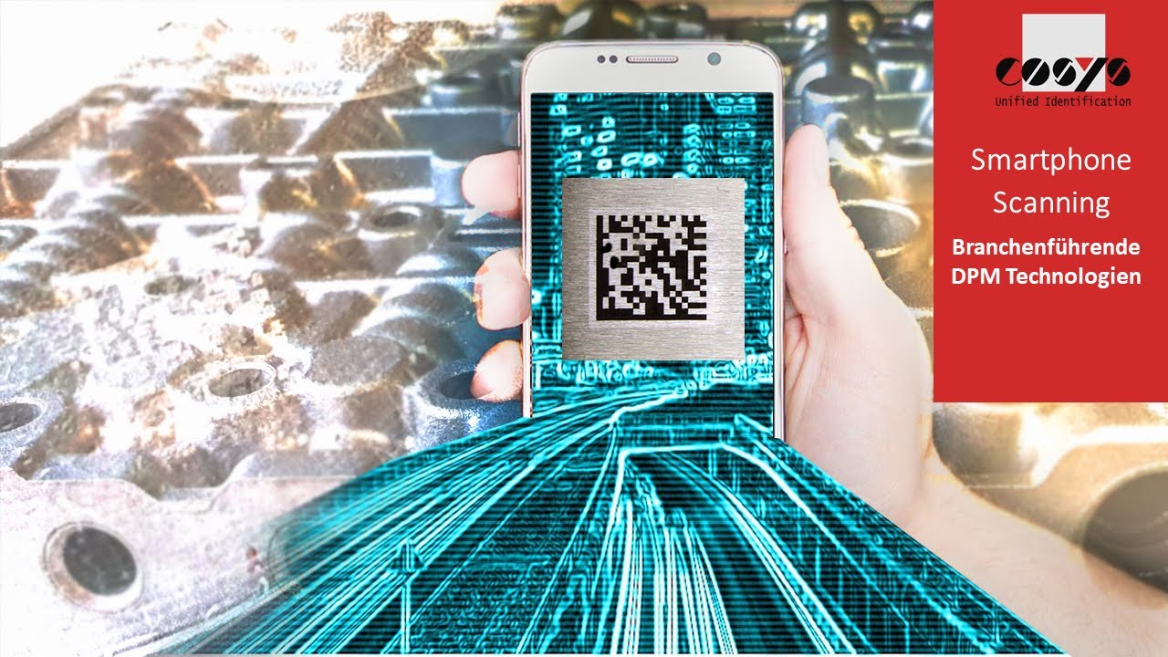 DPM (Direct Part Marking) Scannen per Smartphone & Tablet | COSYS HandyScan Lösungen Android & iOS