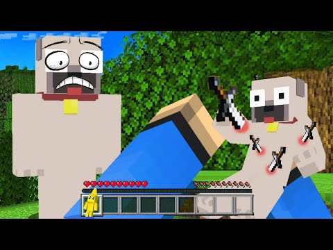 VOODOO BABÁKKAL IRÁNYÍTOTTAM KIIST A MINECRAFTBAN!