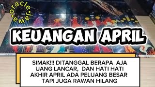 KEUANGAN BULAN APRIL !!!