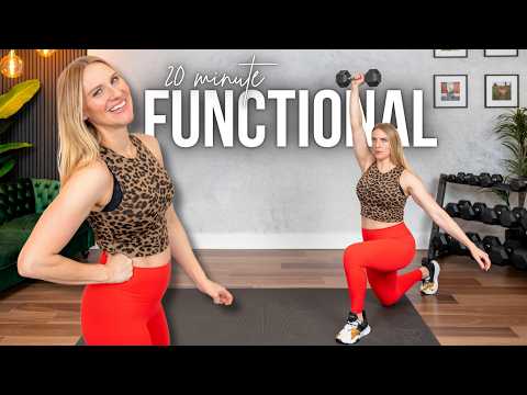 20 min. NO REPEAT Full Body Functional Strength Training