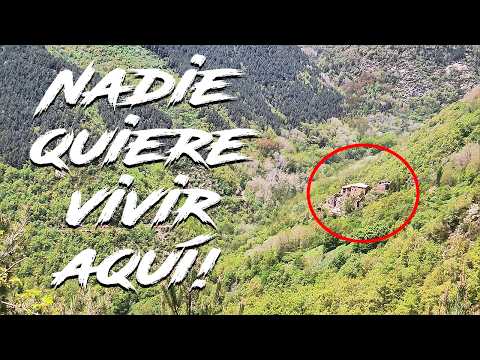 NADIE está preparado para vivir en un PUEBLO ABANDONADO como este