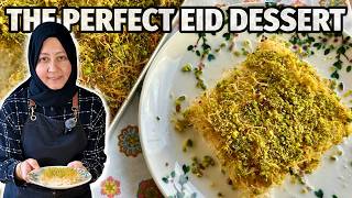 The Ultimate Eid Dessert (Better Than Baklava!) • Pistachio Soğuk Kadayıf Recipe