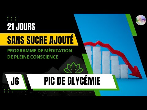 J6 - Méditation Pic de glycémie | PROGRAMME GRATUIT 21 JOURS SANS SUCRE AJOUTÉ