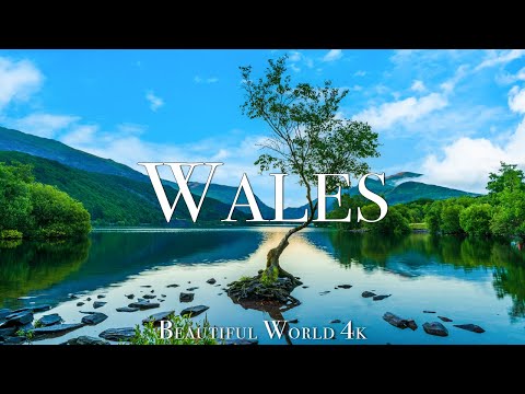 Wales 4K Nature Relaxation Film - Meditation Relaxing Music - Amazing Nature