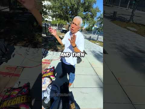 Gifting disabled homeless man money surprise for choosing the food ❤️ #shorts