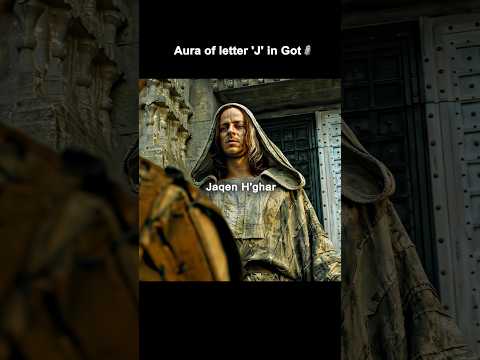 Aura Of Letter 'J' In GOT 💀 Edit #shorts #gameofthrones