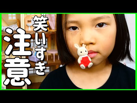 【超爆笑】シルバニアファミリーでショートコントやってみた。