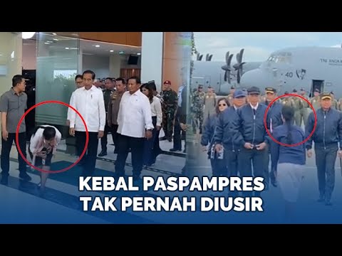 Sosok Perempuan 'Kebal' Paspampares, Aksinya tak Pernah Diusir saat Dekati Presiden Jokowi