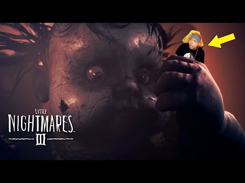 THIS SCARY AHH GIANT BABY GOT ME!! [LITTLE NIGHTMARES 3]