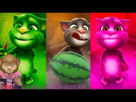 Talking tom cat gameplay (Part 389)