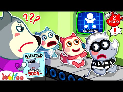 Bad Guy in the Baby Factory | Stranger Danger | Safety Tips for Kids | Wolfoo Family