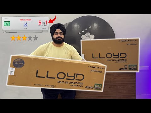 Lloyd 1.5 Ton 3 Star - Inverter Split AC - 5 in 1 Convertible 2025 ♨️♨️🥵🥵
