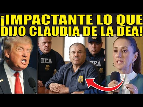 ¡ÚLTIMATUM A EEUU! CLAUDIA LE ADVIERTE A TRUMP LO QUE PASARÁ SI TRATAN DE METER A LA DEA A MÉXICO!