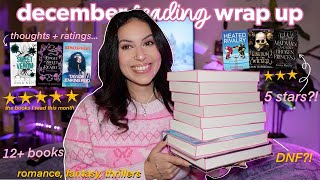 let’s talk about the 14 books I read in December ☃️🌨️📚 | bookmas day 22