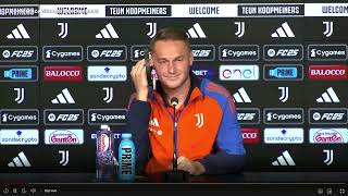 conferenza stampa presentazione TEUN KOOPMEINERS