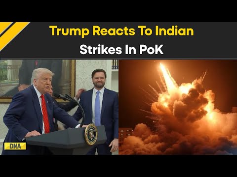 India Pakistan News Live: Donald Trump Responds To Indian Strikes On Terror Camps In PoK