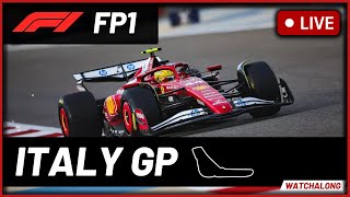 🔴F1 Live - Italian GP FP1 (Monza) - Full Commentary & Live Timings