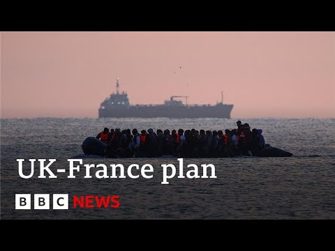 YouTube video thumbnail: UK-France Small Boats Pilot Plan Comes Into Force