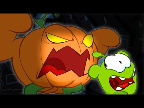 Om Nom Halloween Stories - Pumpkin Candy Curse🎃  | Horror Cartoon for Kids by @kidsshowsclub