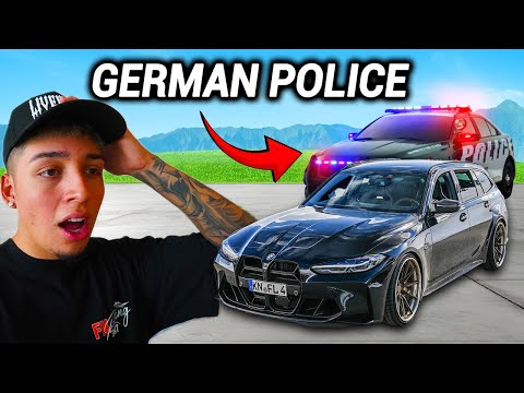 POLICE PULL ME OVER DRIVING BMW M3 G81 TOURING!!!