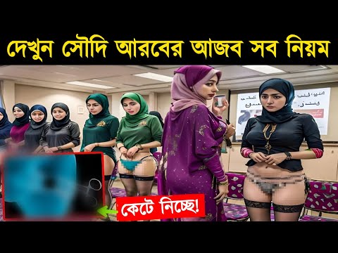 দেখুন মাথা নষ্ট করা সৌদি আরবের অদ্ভুত নিয়ম! Crazy Laws Of Saudi Arabia!