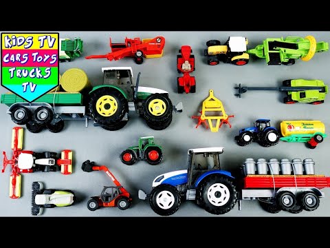 Learn About Farm Vehicles for Kids + More Fun Toy Videos