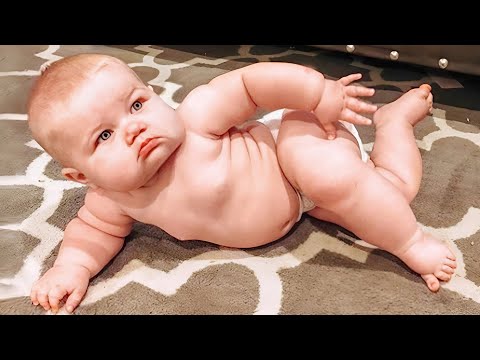 A MUST: Adorable Chubby Baby Compilation - Funny Baby Videos || Cool Peachy