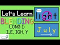 Long 'I' Sound Patterns and Rules
