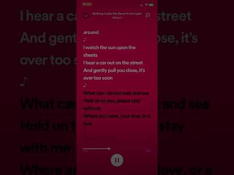 Nothing Looks the Same In the Light- Wham! (Sped up)