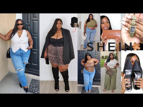 Shein ALWAYS Come Throughh! Early FALL Shein Haul *plus size* + SameFitDoneThick!