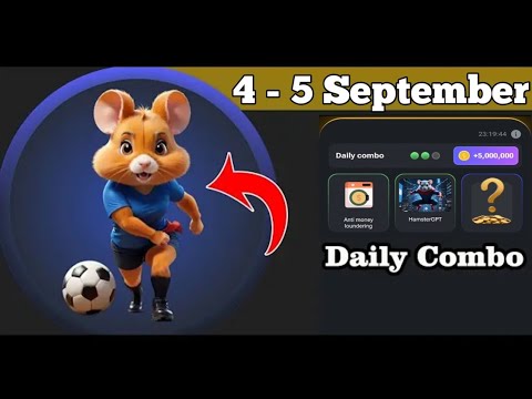 Hamster Kombat Daily Combo for 4 - 5   September