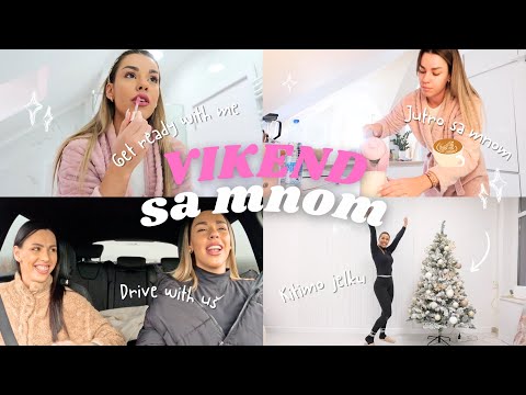 VIKEND VLOG - Get ready with me | Vikend sa mnom & Kićenje jelke u mom gym-u!🎄