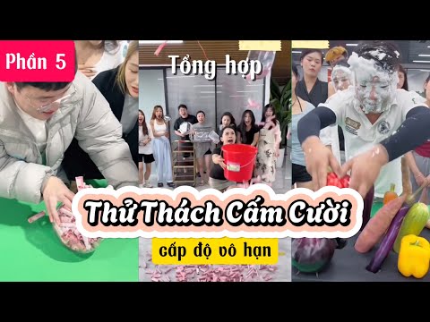 Tổng Hợp Thử Thách Cấm Cười Cấp Độ Vô Hạn  Phần 5 | Trang Reviews