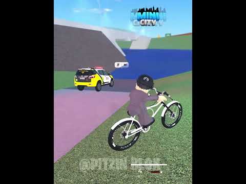 Cada fuga que eu der a moto evoluí  #pitzinblox #rp #roblox