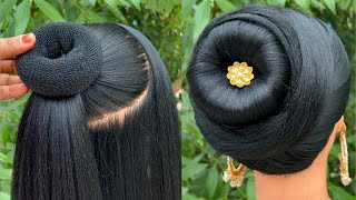 Very Beautiful Bangle Hairstyle | Easy Hairstyle | Antique Hairstyle | Wedding Guest Hairstyle |